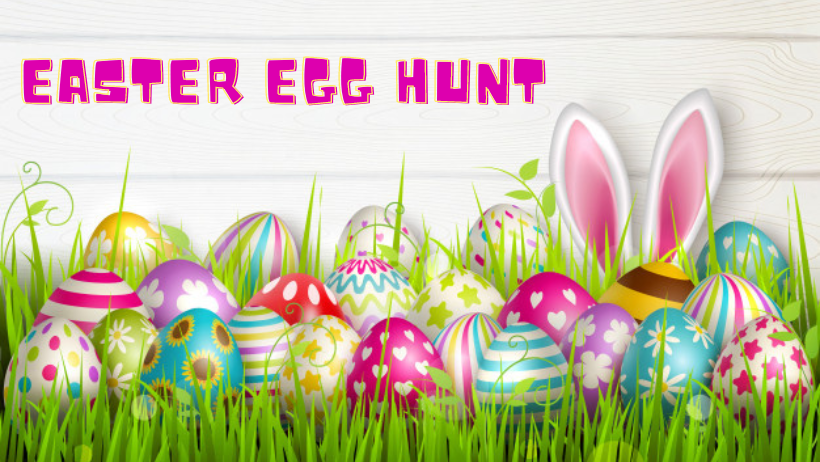 Easter Kids eggs hunt