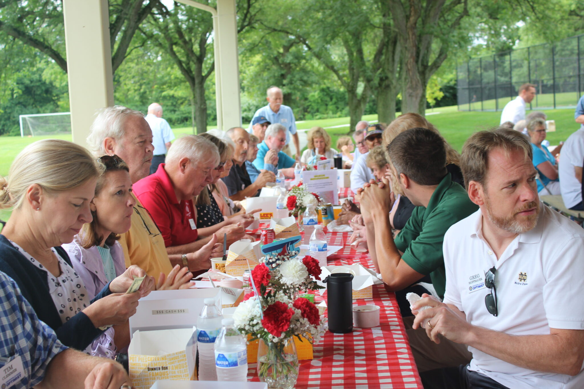 Picnic Lunch at Yankee Park in the Margaret Barclay Shelter ...